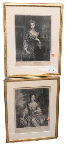 SIX PIECE LOT OF ENGRAVINGS ON 376570