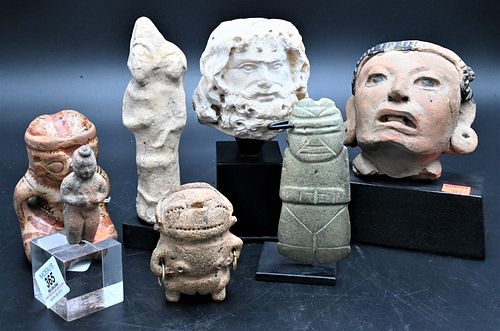 GROUP OF FIVE MEXICAN AND PRE COLUMBIAN 3765ac