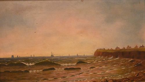 19TH CENTURY CONTINENTAL SEASCAPE19th 376614