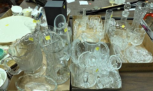 SEVEN BOX LOTS OF GLASS AND CHINASeven 376639