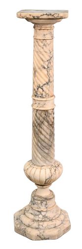 MARBLE PEDESTALMarble Pedestal  37686b