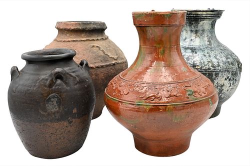 GROUP OF FOUR JARSGroup of Four Jars,