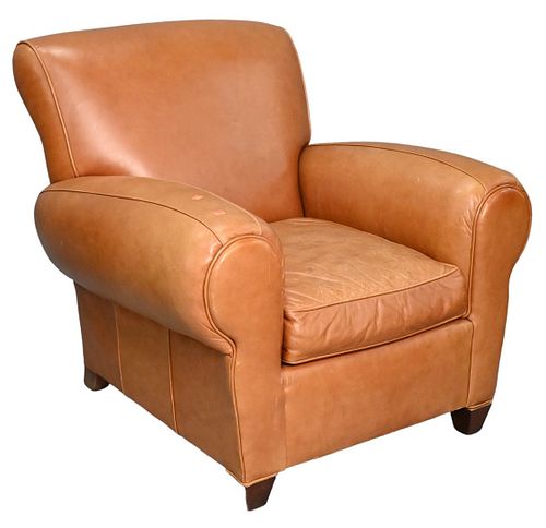 MITCHELL LEATHER UPHOLSTERED EARLY