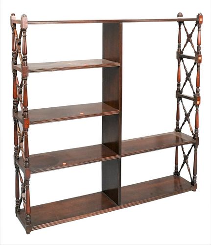 GEORGE IV STYLE BOOKCASE ETAGEREGeorge