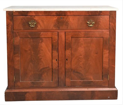 EMPIRE MAHOGANY MARBLE TOP SERVEREmpire 37696e