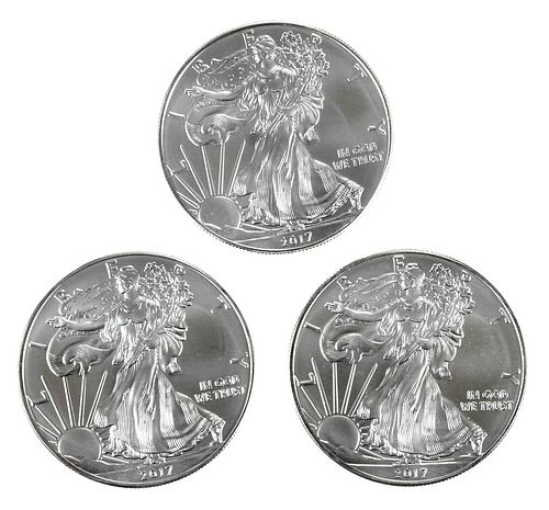 TWO ROLLS AMERICAN SILVER EAGLES40