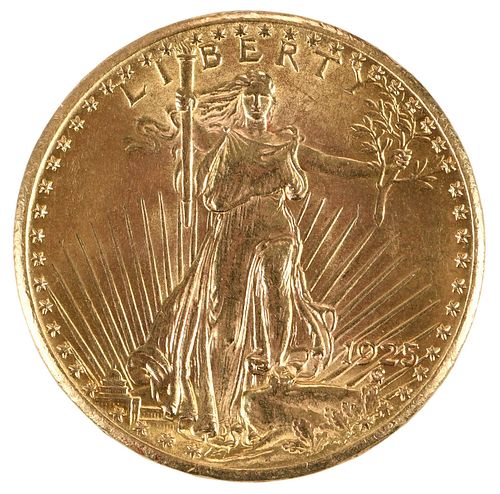 1925 ST GAUDENS GOLD DOUBLE EAGLE 376abb