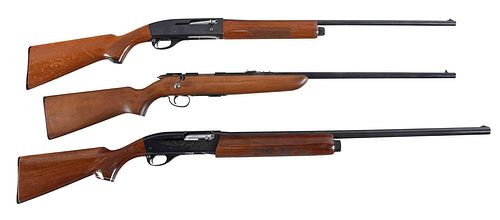 THREE REMINGTON FIREARMSRemington model