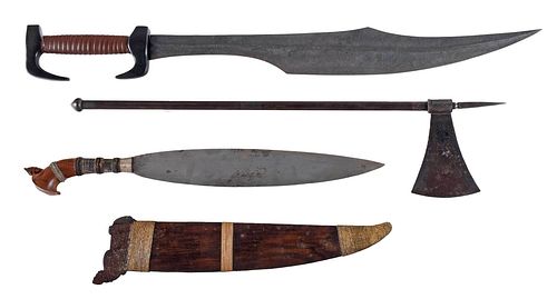 GROUP OF THREE ASSORTED BLADESFilipino