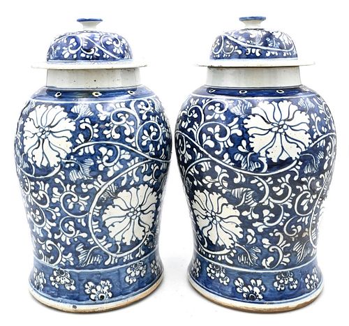 PAIR OF CHINESE PORCELAIN COVERED 376ba9