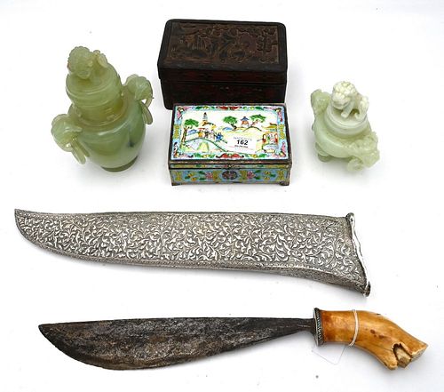 GROUP OF CHINESE ITEMS TO INCLUDE 376bab