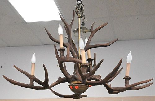 FAUX ANTLER HANGING LIGHT HAVING 376bf3