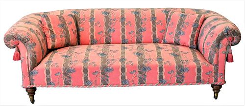 CUSTOM UPHOLSTERED SOFA ATTRIBUTED 376c0b