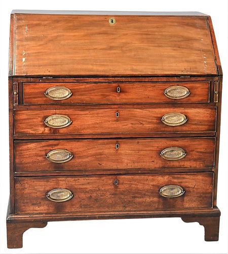 GEORGE III MAHOGANY DESK HAVING 376c28