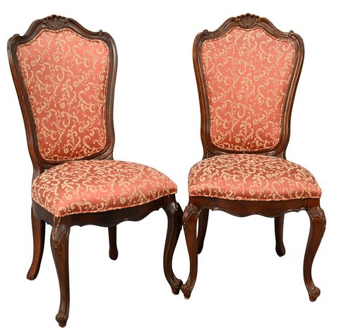 SET OF 14 LOUIS XV STYLE SIDE CHAIRS  376c53