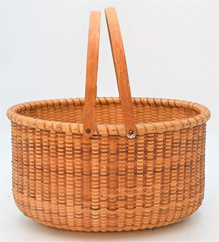 NANTUCKET DOUBLE HANDLE BASKET,