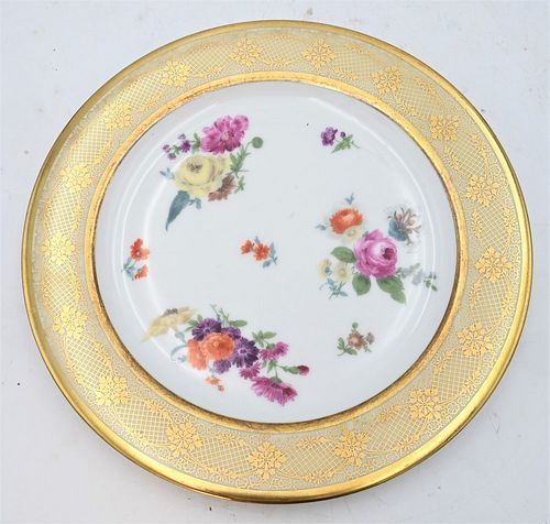 SET OF 12 BAVARIAN DINNER PLATES,