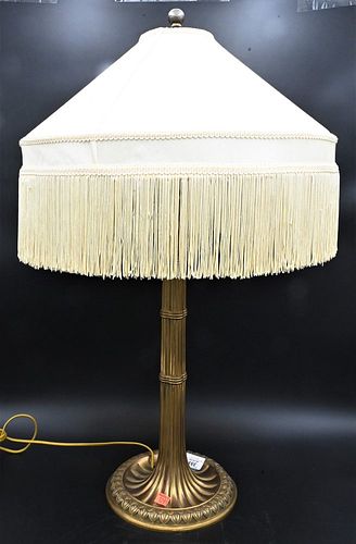 GILT BRONZE CANDLESTICK STYLE TABLE