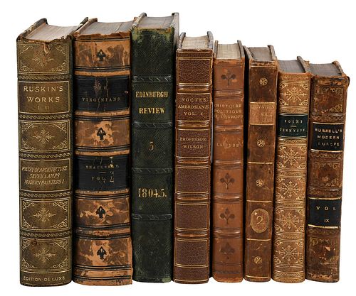 98 LEATHERBOUND BOOKS, HISTORY,