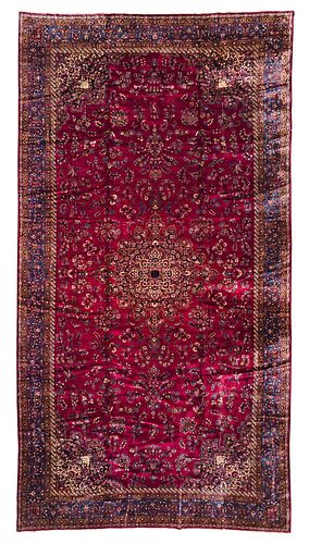 KERMAN PALACE SIZE CARPETmid 20th 376cc7