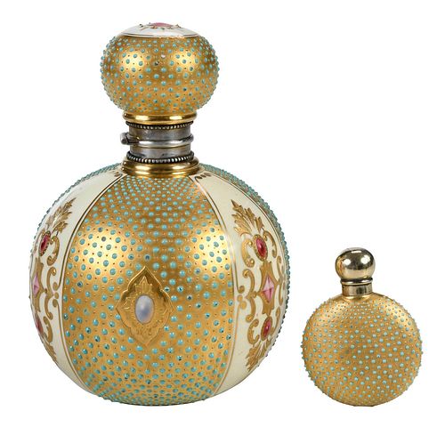 TWO COALPORT PERFUMESEnglish late 376d8b