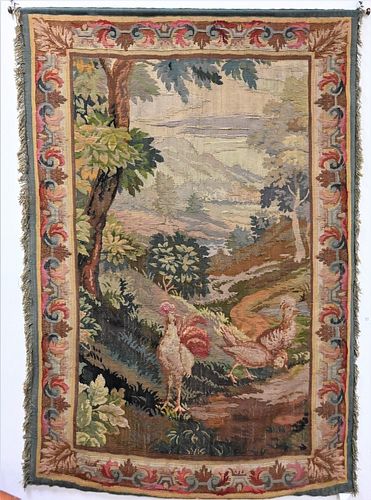 19TH CENTURY CONTINENTAL TAPESTRY,