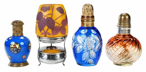 FOUR BRITISH AND CONTINENTAL PERFUMES,