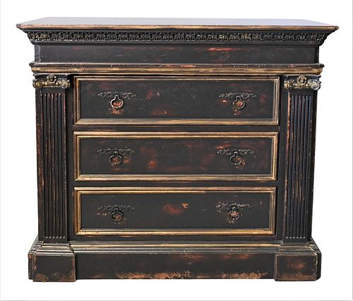 CONTINENTAL STYLE THREE DRAWER