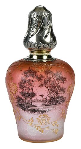 DAUM NANCY CAMEO GLASS PERFUME 376db9