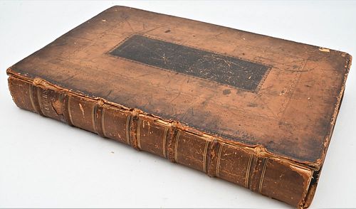 WORKS OF GEOFFREY CHAUCER, LEATHER