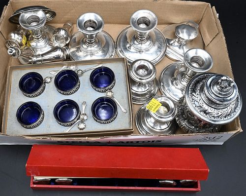 TRAY LOT OF STERLING SILVER, TO