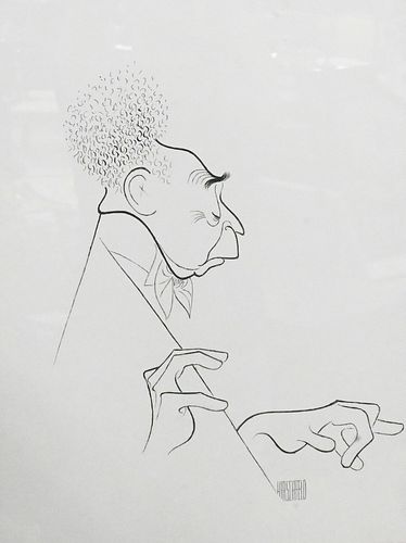 ALBERT HIRSCHFELD (AMERICAN, 1903 -