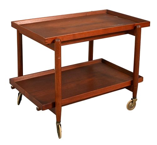 POUL VOLTHER TEAK TWO TIER BAR 377057