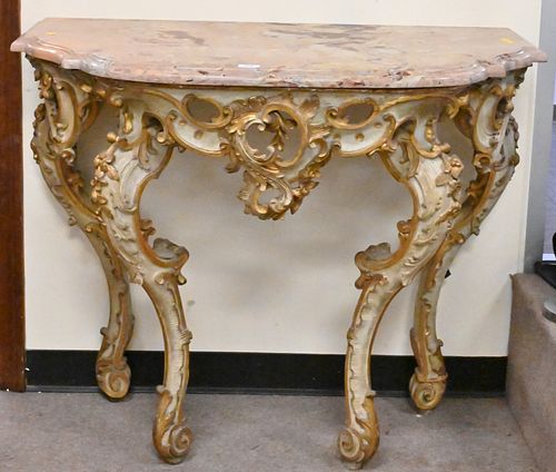 LOUIS XV PIER TABLE, HAVING SHAPED