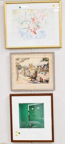 LARGE FRAMED LOT, TO INCLUDE A