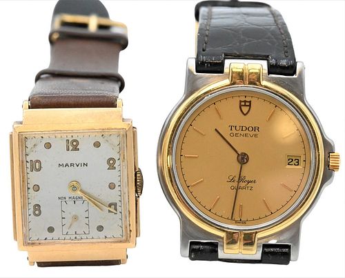 TWO WRISTWATCHES, TO INCLUDE 14