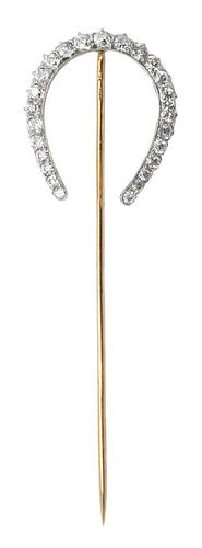 14 KARAT GOLD STICK PIN HAVING 3770e5