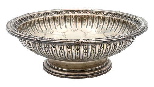 GORHAM STERLING SILVER FOOTED BOWL,