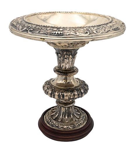 CONTINENTAL SILVER COMPOTE MONOGRAMMED 377118