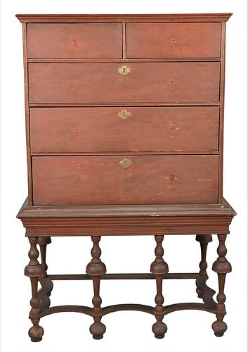 WILLIAM MARY CHEST ON FRAME  377126