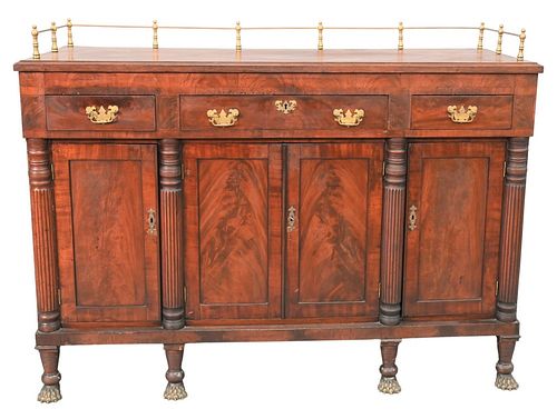 CLASSICAL MAHOGANY SIDEBOARD, FIRST