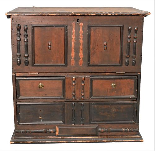 LIFT TOP BLANKET CHEST OVER TWO 37715c