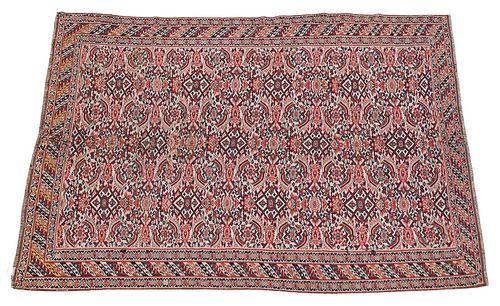 ORIENTAL THROW RUG FLAT WEAVE  37716b