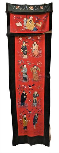 CHINESE TEXTILE HAVING SILK FIGURES 377192