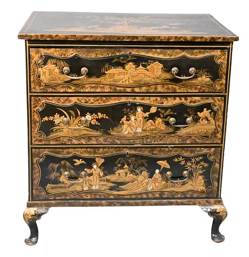GEORGE IV CHINOISERIE DECORATED 3771a3
