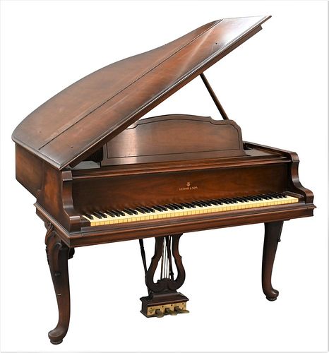 STEINWAY MAHOGANY GRAND PIANO,