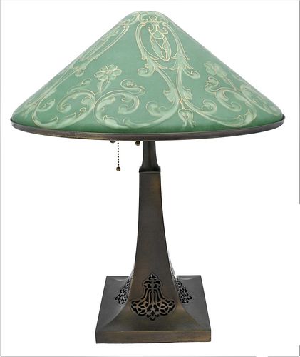 ARTS CRAFTS TABLE LAMP HAVING 3771c1