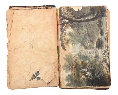 GEORGE HORNER SKETCHBOOK, HAVING