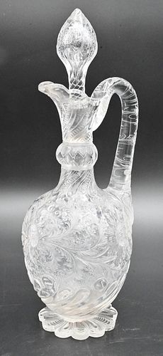 CUT CRYSTAL AND ETCHED DECANTER  377242