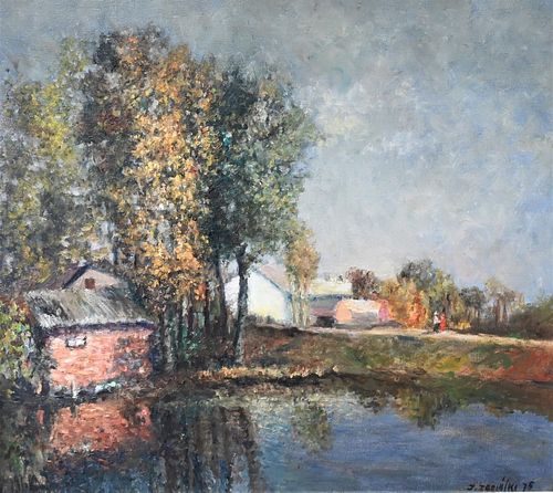 JAROSLAW ZBOINSKI (B. 1912), OIL